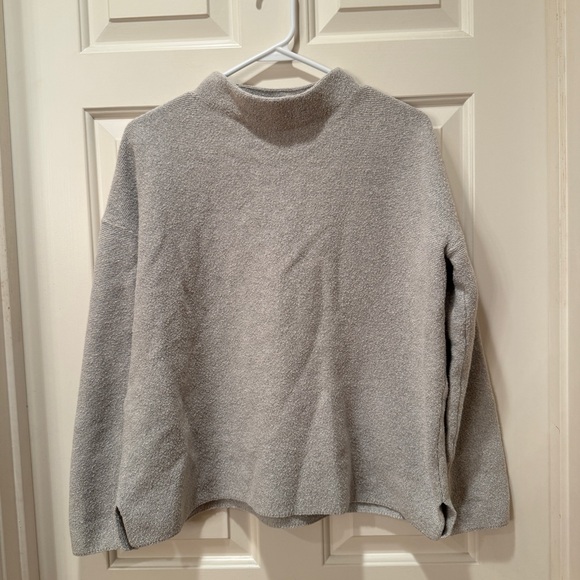 J. Jill Sweaters - J. Jill Boucle Mockneck Sweater